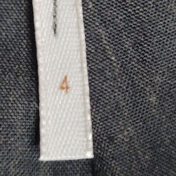 Free People Pants Faux Leather High Rise Paperbag Tapered Belted Metallic 4 - Picture 15 of 17